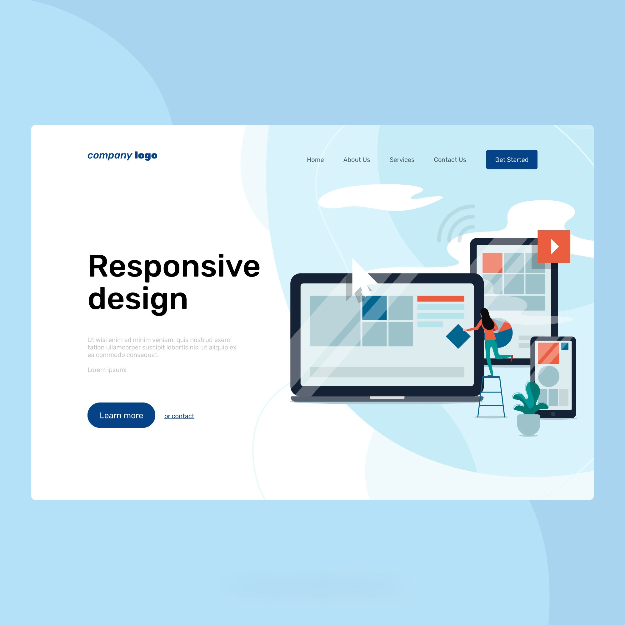 Professional Responsive Website